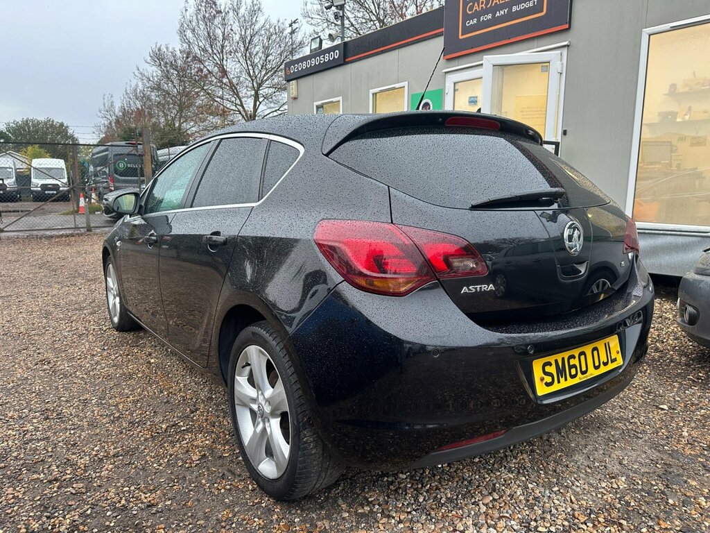 Vauxhall Astra 1.6 16V Sri Euro 5 SM60OJL Black #3
