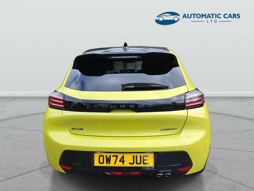 Peugeot 208 Gt 1.2 OW74JUE Yellow #6