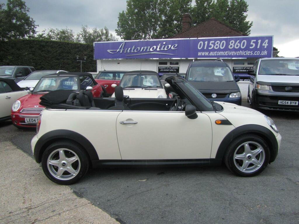 Mini Convertible Convertible 1.6 One Convertible 2010 FR10BVV White #2