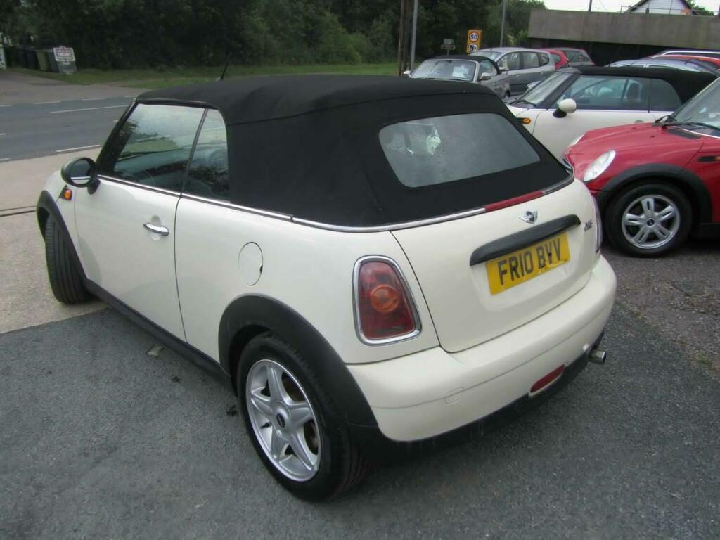 Mini Convertible Convertible 1.6 One Convertible 2010 FR10BVV White #6