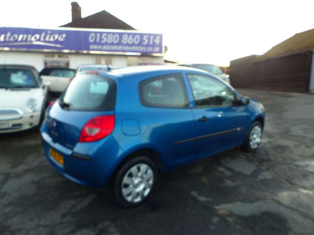 Renault Clio Hatchback 1.2 16V Expression 2006 LR56EFT Blue #3
