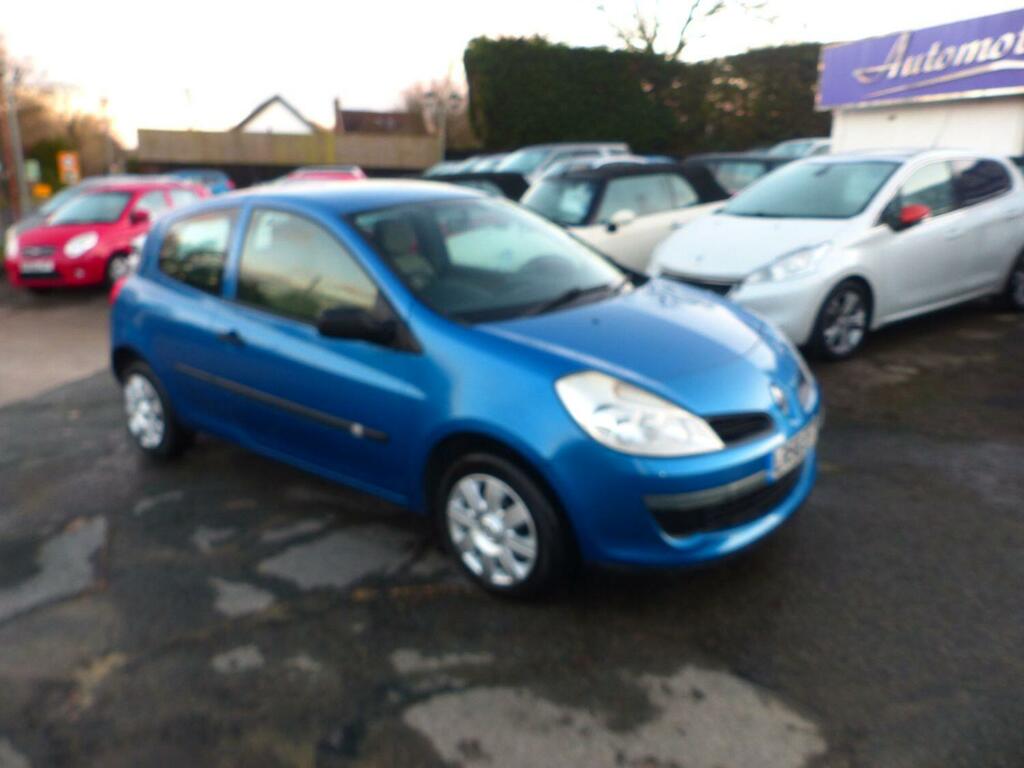 Renault Clio Hatchback 1.2 16V Expression 2006 LR56EFT Blue #5