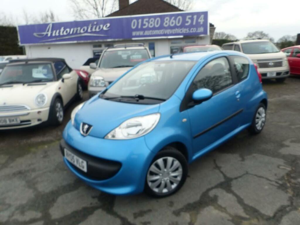 Peugeot 107 Hatchback 1.0 12V Urban 2005 Blue