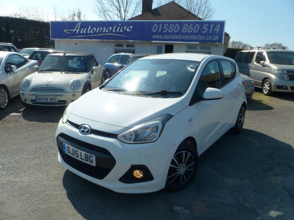 Hyundai I10 Hatchback 1.0 Se 201515 White