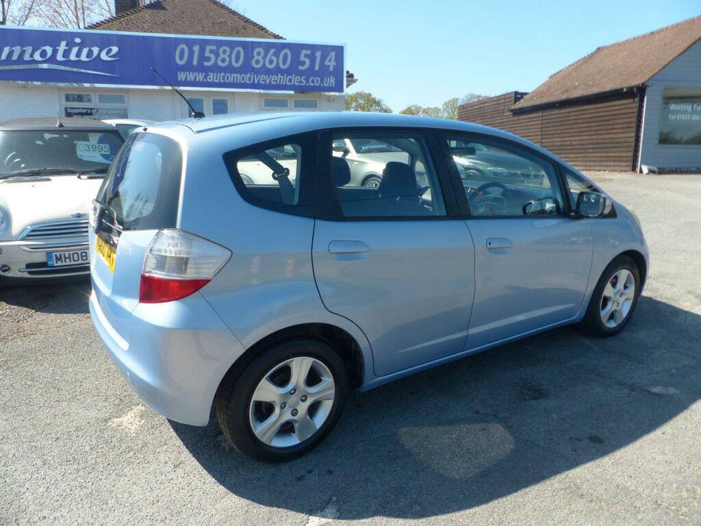 Honda Jazz Hatchback 1.4 I-vtec Es 201060 NU60VKV Blue #4