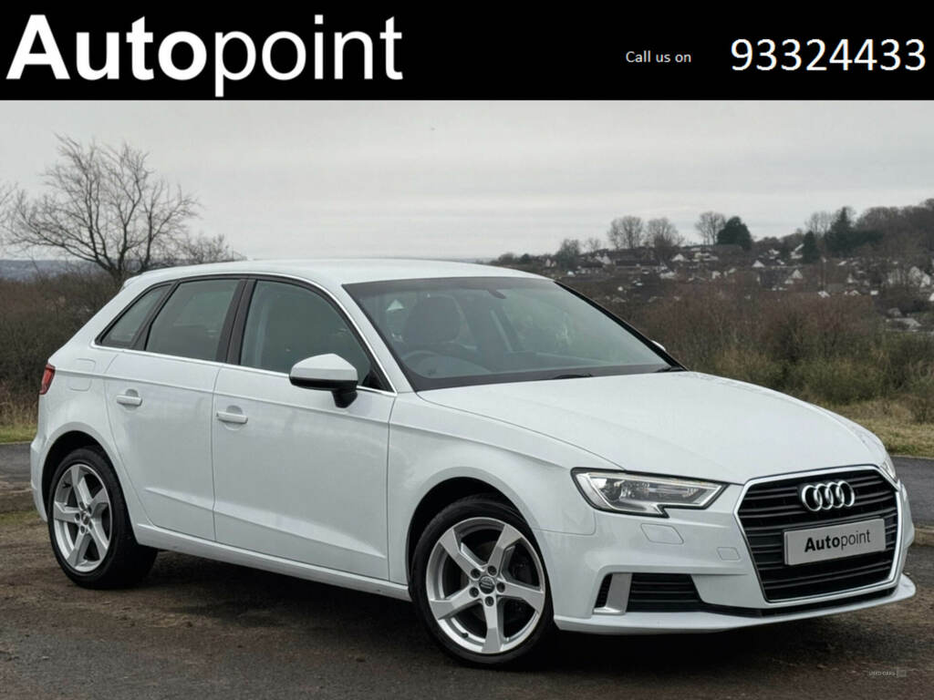Audi A3 1.6 Tdi 116 Sport White