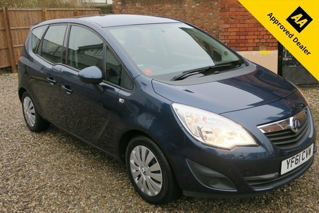 Vauxhall Meriva 2012 1.4 16V Exclusiv Mpv Euro 5 Blue
