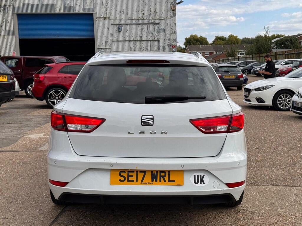 Seat Leon 1.2 Tsi Se Dynamic Technology St Euro 6 Ss SE17WRL White #4