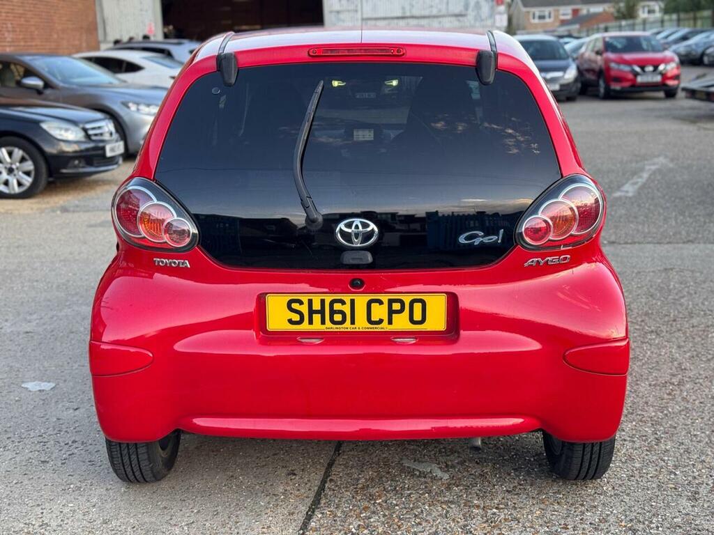 Toyota Aygo 1.0 Vvt-i Go Euro 5 SH61CPO Red #5