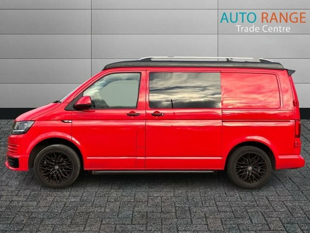 Volkswagen Transporter Tdi T28 Startline Camper VA19VJL Red #4