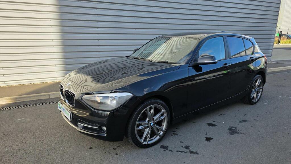 BMW 1 Series 2.0 116D Sport Euro 5 S S FH63FBE Black #3