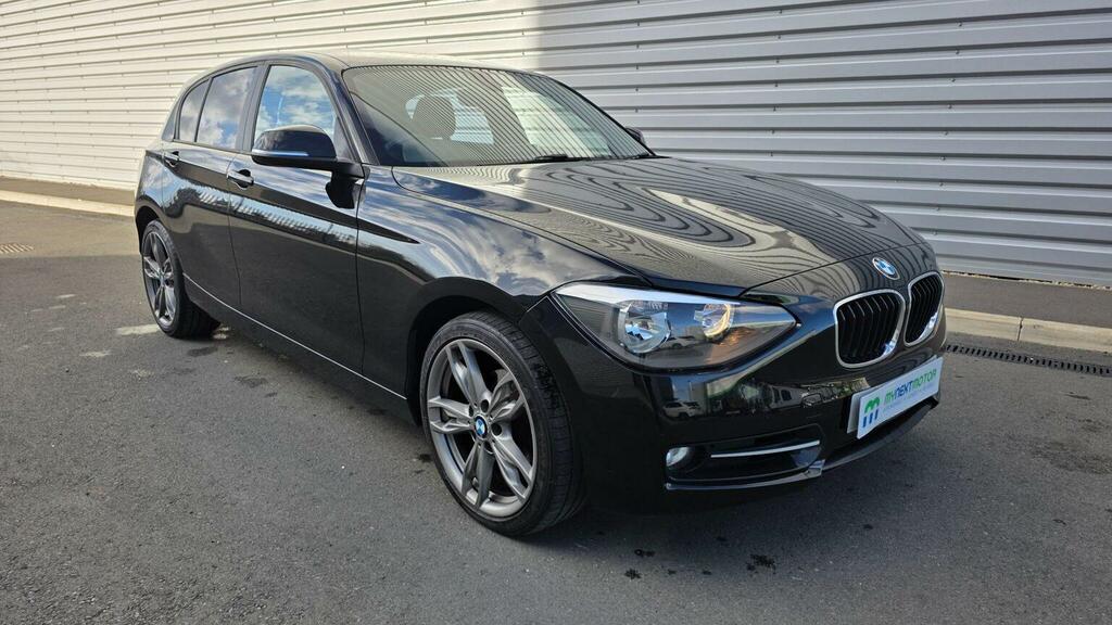 BMW 1 Series 2.0 116D Sport Euro 5 S S FH63FBE Black