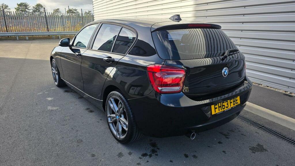 BMW 1 Series 2.0 116D Sport Euro 5 S S FH63FBE Black #5