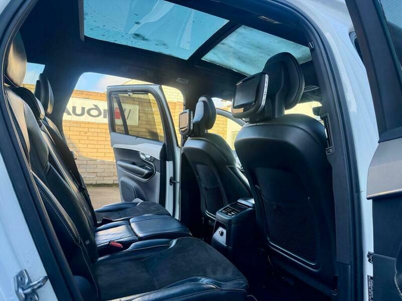 Volvo XC90 T8 Twin Engine R-design YP67JPV White #6