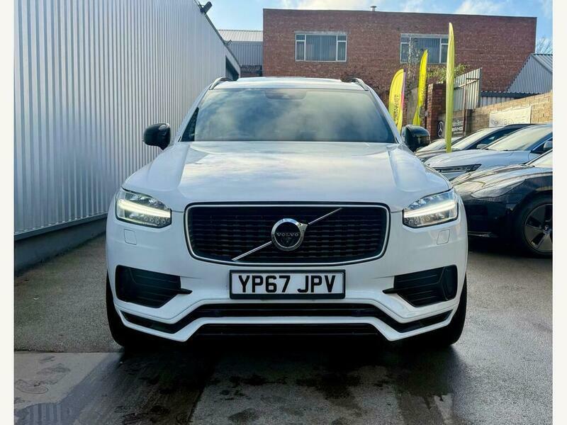 Volvo XC90 T8 Twin Engine R-design YP67JPV White #2