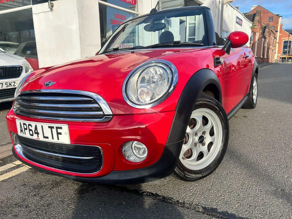 Mini Convertible 1.6 Cooper Euro 6 S S Red