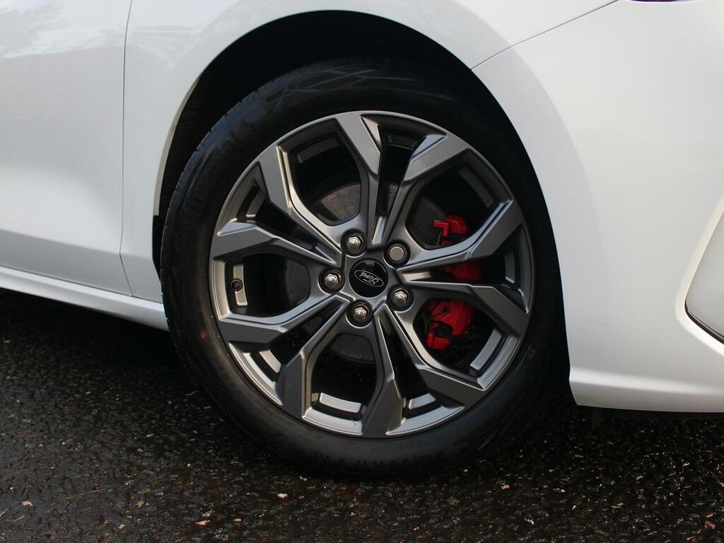 Ford Focus 1.0T Ecoboost Mhev St-line Euro 6 Ss White #4