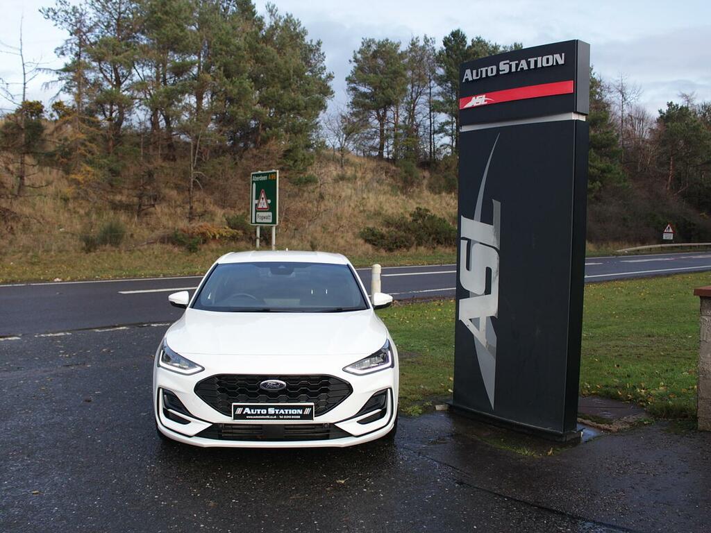 Ford Focus 1.0T Ecoboost Mhev St-line Euro 6 Ss White #2