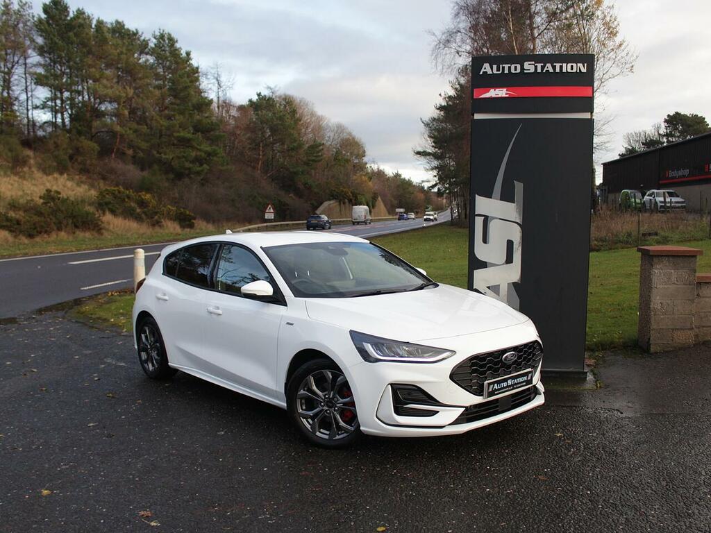 Ford Focus 1.0T Ecoboost Mhev St-line Euro 6 Ss White #5