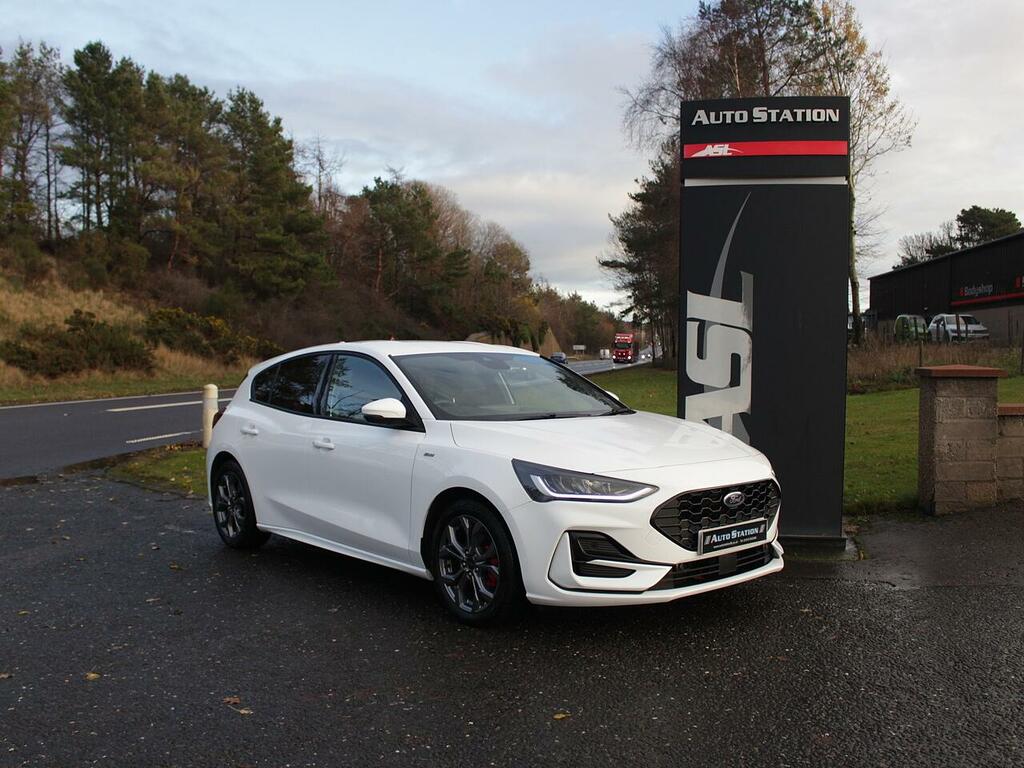 Ford Focus 1.0T Ecoboost Mhev St-line Euro 6 Ss White #6