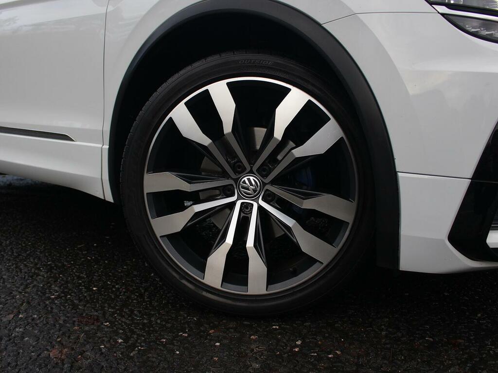 Volkswagen Tiguan 2.0 Tdi R-line Dsg Euro 6 Ss  White #4