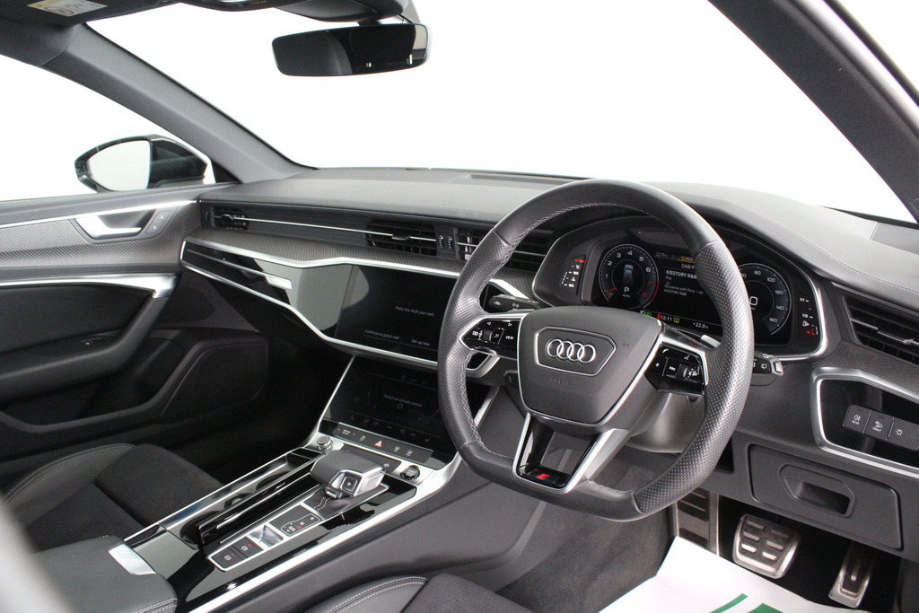 Audi A6 Avant Tfsi S Line Black Edition Mhev WP72SFY White #2