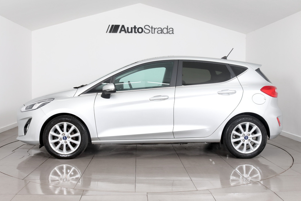 Ford Fiesta Titanium WM19XZK Silver #5