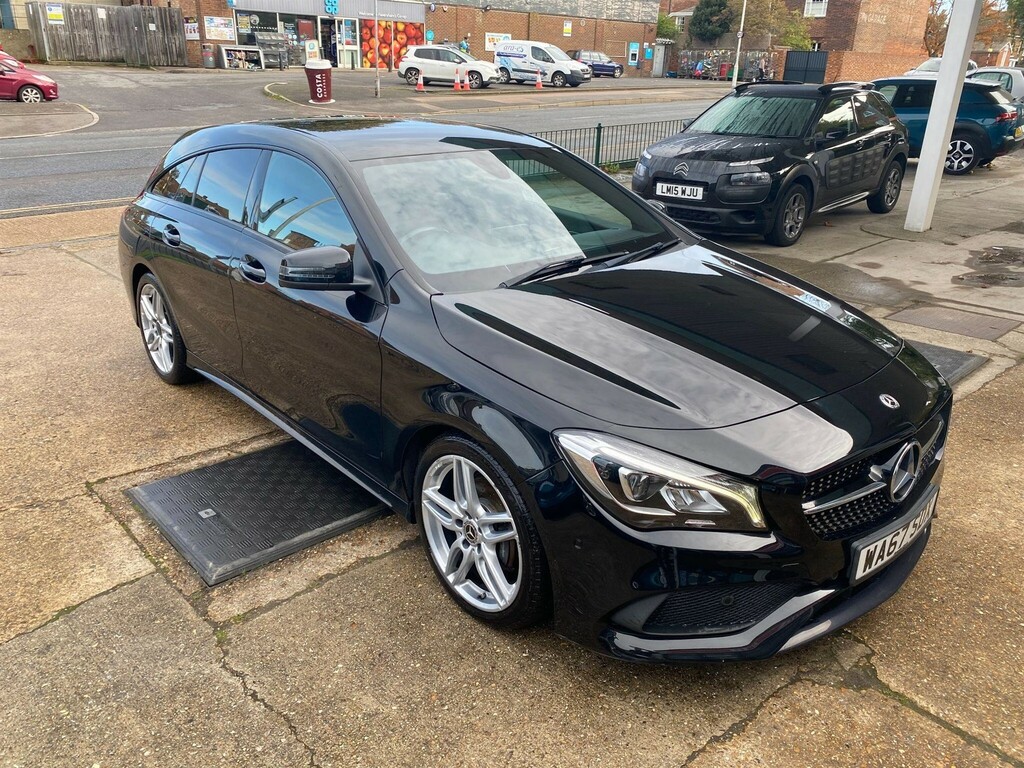 Mercedes-Benz CLA Class 2.1 D Amg Line Shooting Brake Euro 6 Ss Black #2