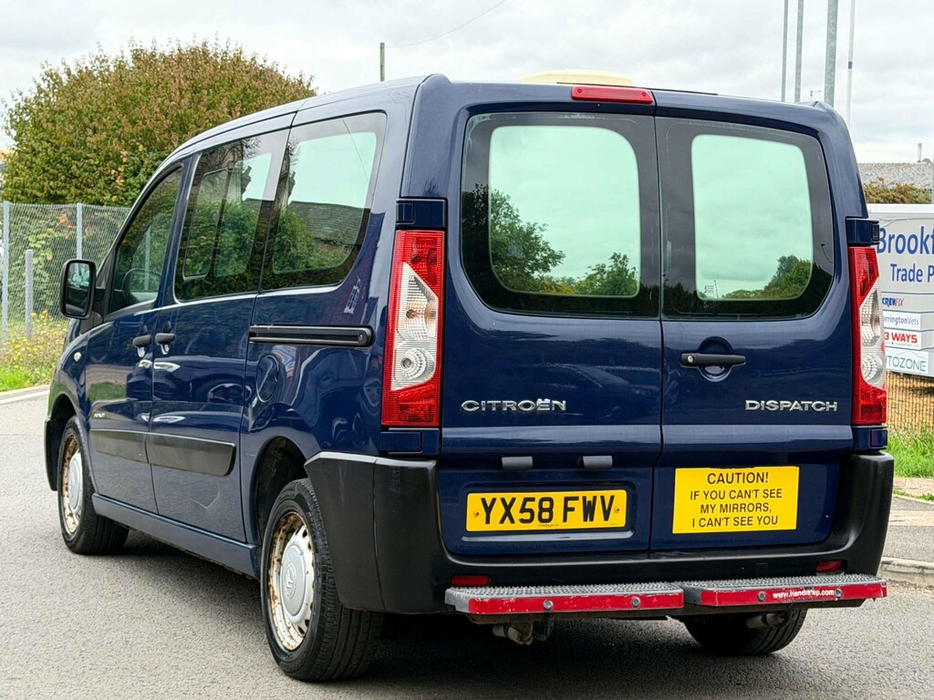 Citroen Dispatch Citroen Dispatch 1.6 1000 Hdi Panel Van Red #4