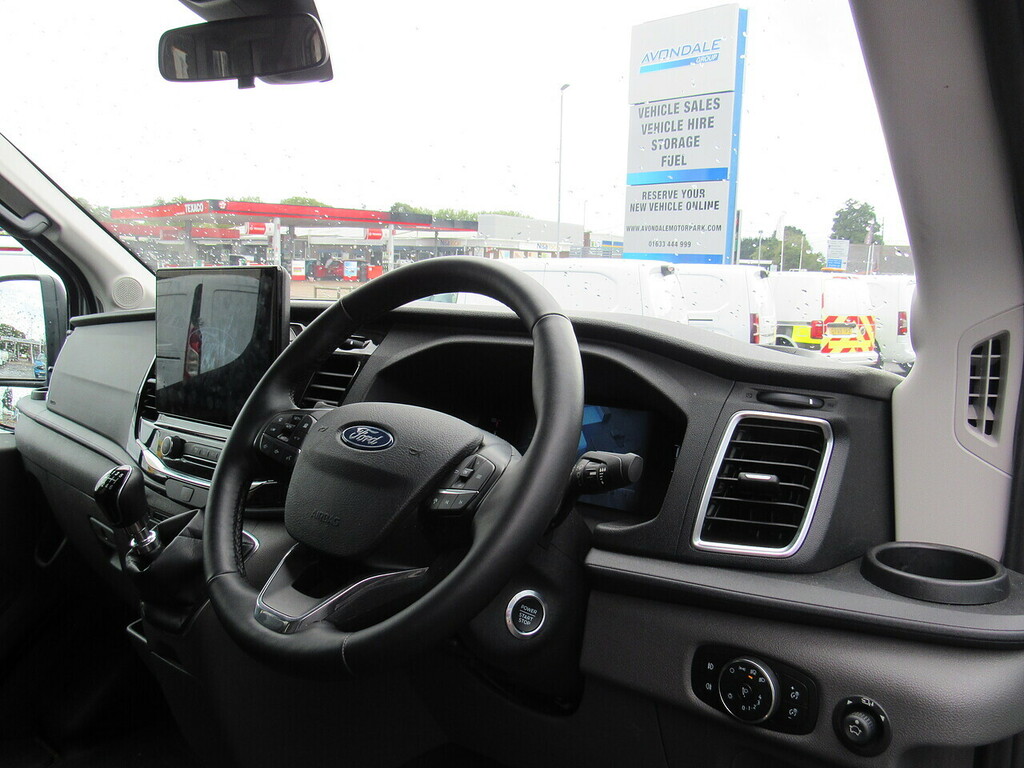 Ford Transit Custom 460 Ecoblue Limited 17 Seater Minibus 165 Bhp Sat CN74NKD Silver #2