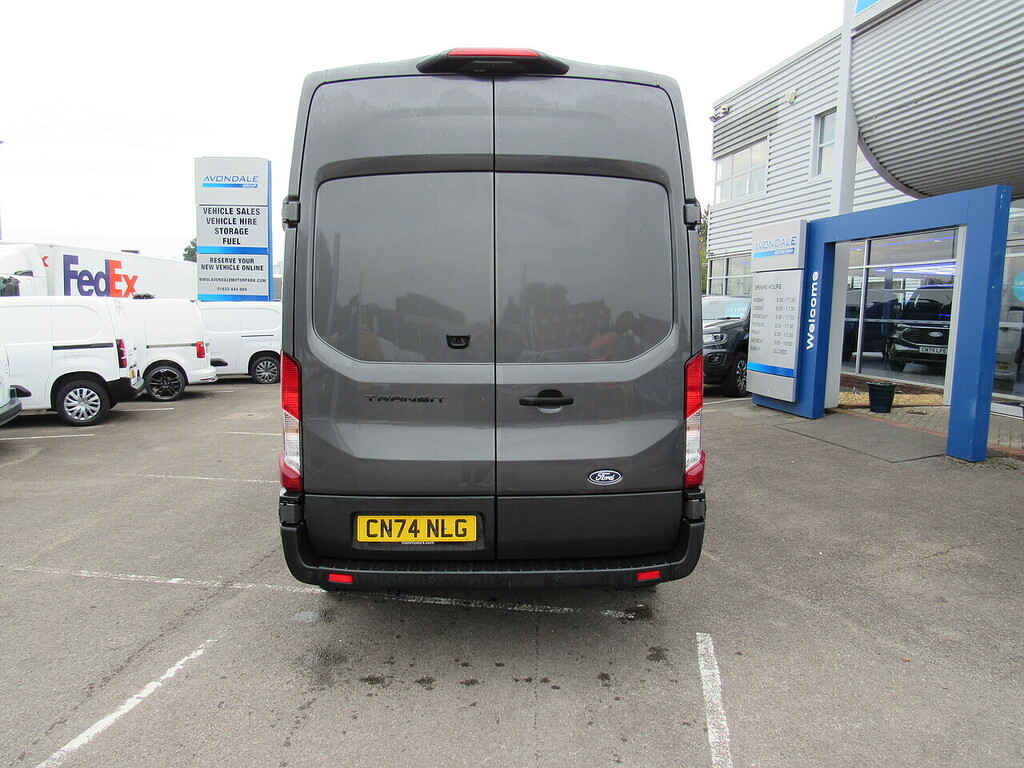 Ford Transit Custom 350 Ecoblue Limited L3 H3 170 Bhp Grey Van With He CN74NLG Grey #6