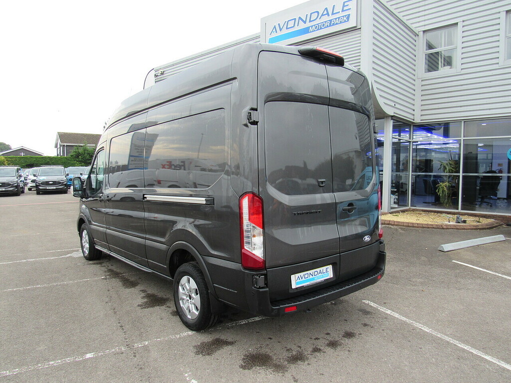 Ford Transit Custom 350 Ecoblue Limited L3 H3 170 Bhp Grey Van With He CN74NLE Grey #5