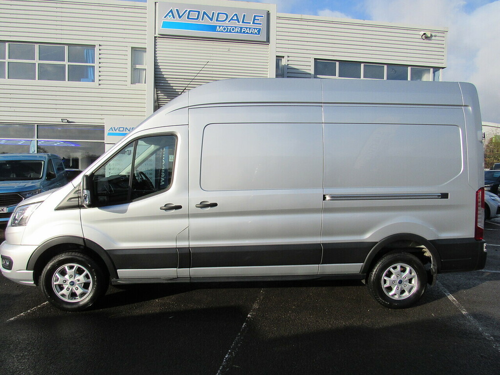 Ford Transit Custom 350 Ecoblue Limited 170 Bhp Rwd High Spec With Twi CA24MWZ Silver #5