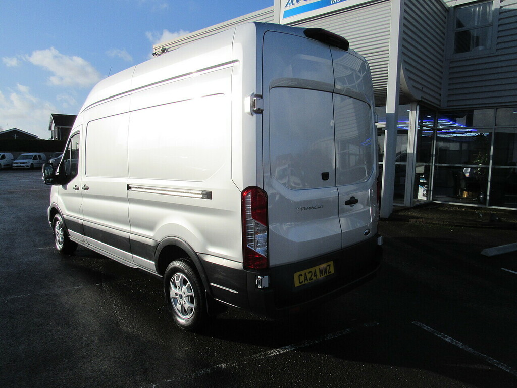 Ford Transit Custom 350 Ecoblue Limited 170 Bhp Rwd High Spec With Twi CA24MWZ Silver #6