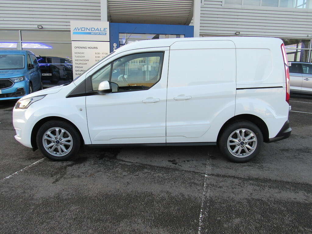 Ford Transit Connect 240 Ecoblue Limited L1 Swb Euro 6 White Van 1.5 WM72RVL White #2