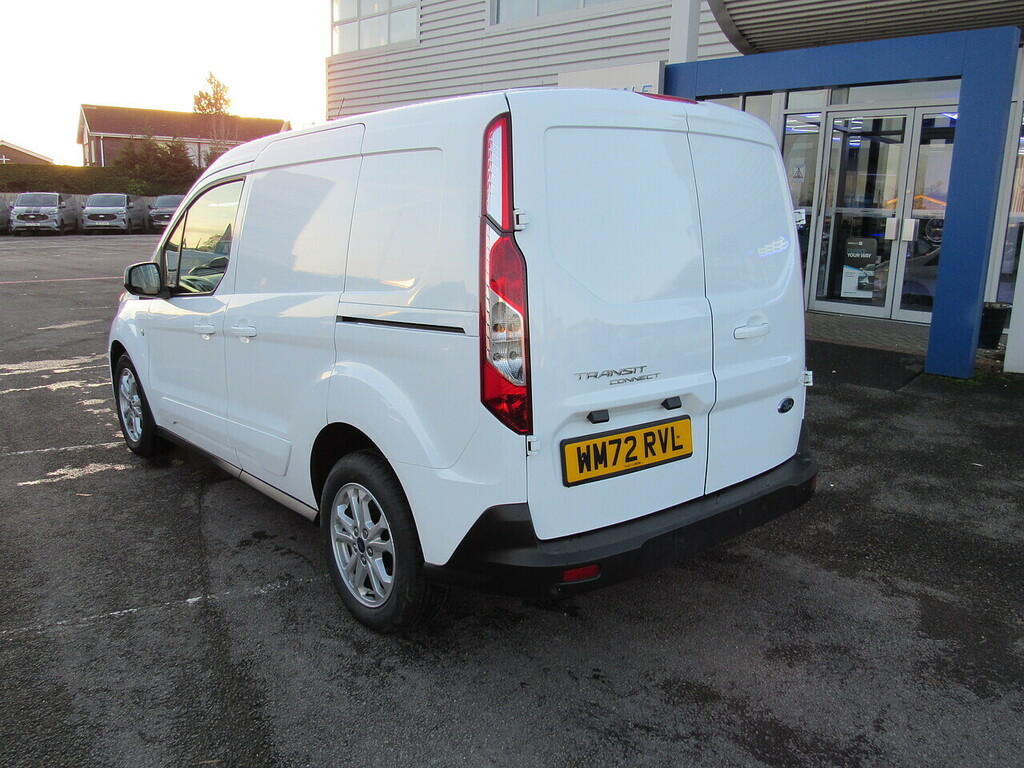 Ford Transit Connect 240 Ecoblue Limited L1 Swb Euro 6 White Van 1.5 WM72RVL White #3