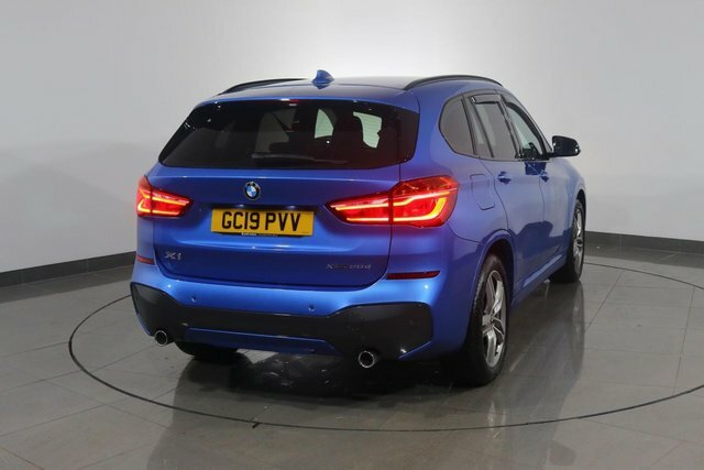 BMW X1 2.0 20D M Sport Suv Xdrive Euro 6 GC19PVV Blue #2
