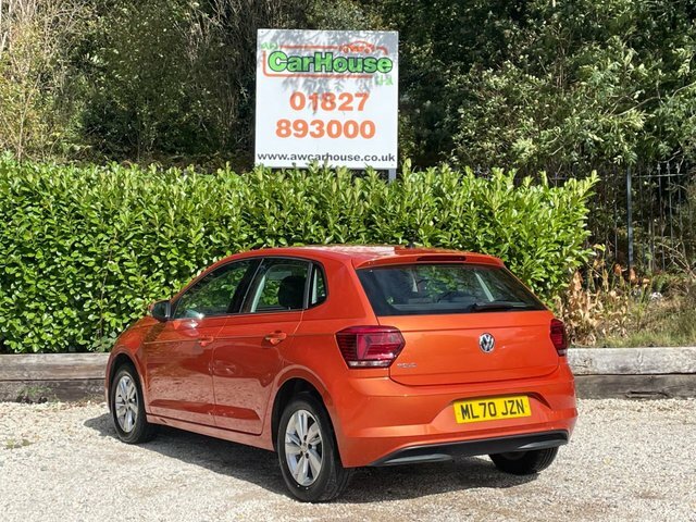 Volkswagen Polo 1.0 Evo Se Hatchback ML70JZN Orange #3