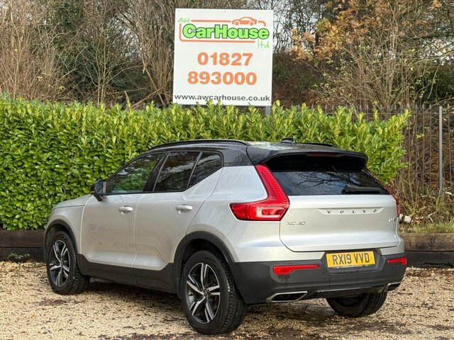 Volvo XC40 2.0 T5 R-design Suv RX19VVD Silver #3