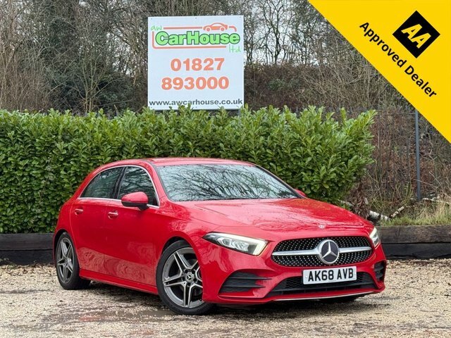Mercedes-Benz A Class 1.5 A180d Amg Line Red