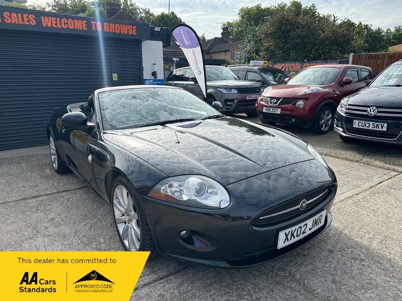 Jaguar XK Convertible XK02JMR Black