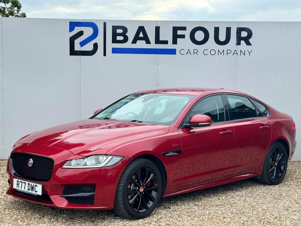 Jaguar XF 2.0D R-sport Euro 6 Ss R77DWC Red #3