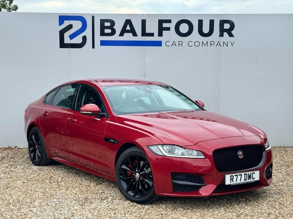 Jaguar XF 2.0D R-sport Euro 6 Ss Red