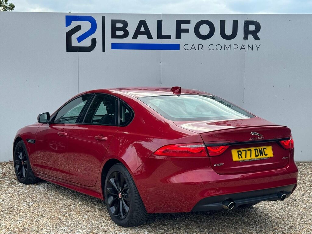 Jaguar XF 2.0D R-sport Euro 6 Ss R77DWC Red #4