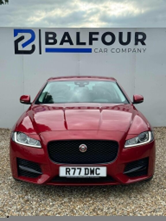 Jaguar XF 2.0D R-sport Euro 6 Ss R77DWC Red #2