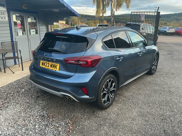 Ford Focus 2023 1.0T Ecoboost Active X Hatchback M WM23MMK Blue #3