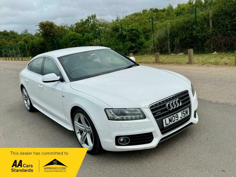Audi A5 2.0 Tfsi S Line White