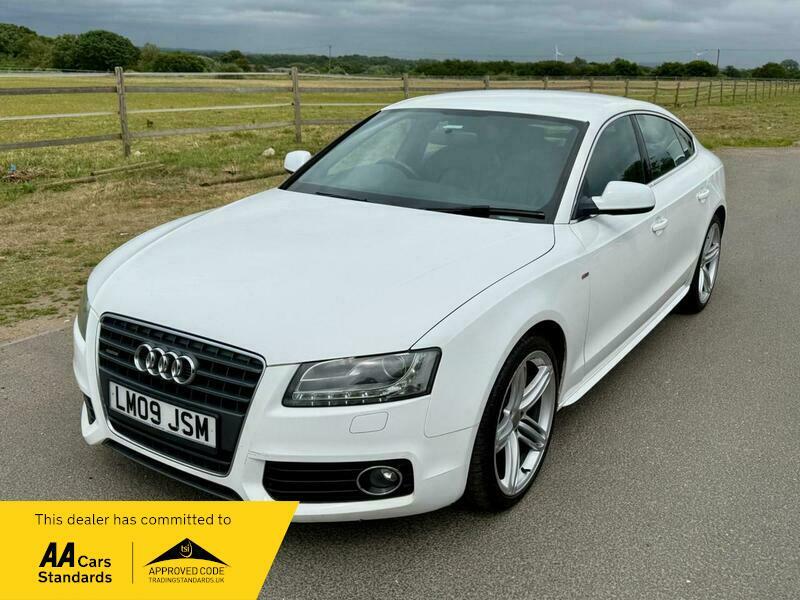 Audi A5 2.0 Tfsi S Line White #3
