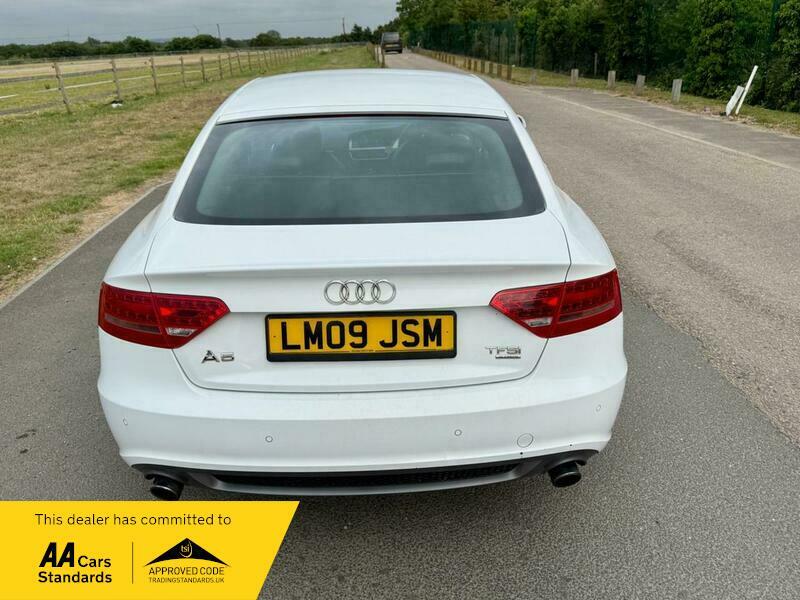 Audi A5 2.0 Tfsi S Line White #6