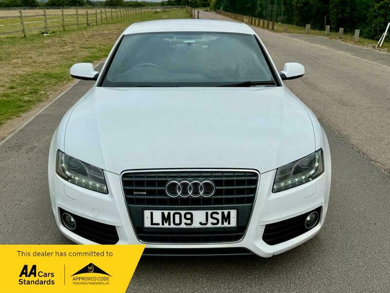 Audi A5 2.0 Tfsi S Line White #2